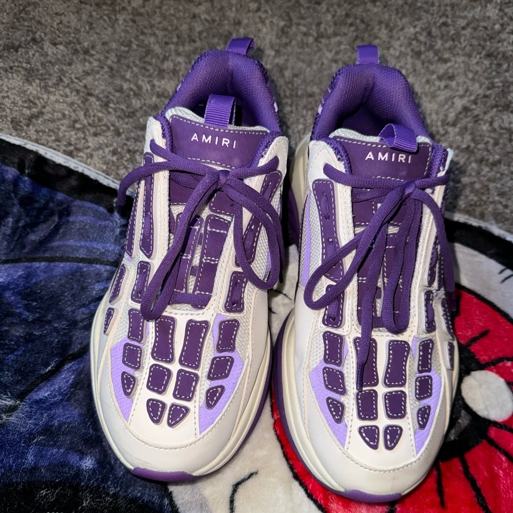 Amiri Bone Runner Purple/White